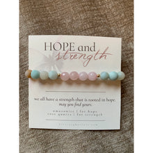 Load image into Gallery viewer, Hope + Strength Bracelet