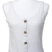 Load image into Gallery viewer, Mastectomy Recovery Button Down Tank with Surgical Drain Pockets