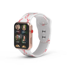 Load image into Gallery viewer, Pink Ribbon Apple Watch Band
