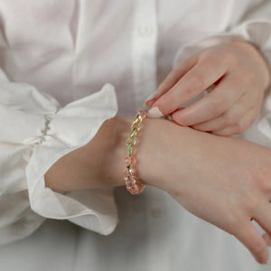 The Hope Pink Link Bracelet