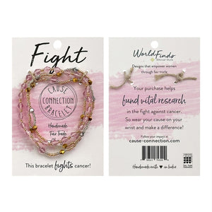 Fight Handmade Cause Bracelet