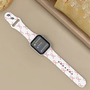 Pink Ribbon Apple Watch Band