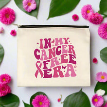 Load image into Gallery viewer, In My Cancer Free Era Cosmetic Bag