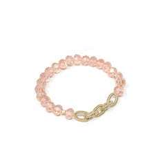 Load image into Gallery viewer, The Hope Pink Link Bracelet