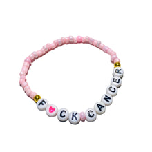 Load image into Gallery viewer, F*ck Cancer Bracelet