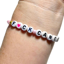 Load image into Gallery viewer, F*ck Cancer Bracelet