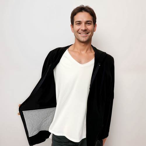 Top Surgery Hoodie with Surgical Drain Pockets