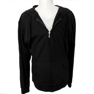 Men's Post Mastectomy Recovery Hoodie with Surgical Drain Pockets