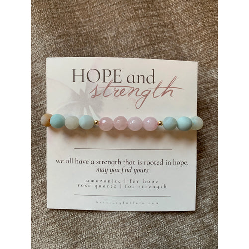 Hope + Strength Bracelet