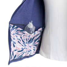 Load image into Gallery viewer, Mastectomy Hoodie with Surgical Drain Pockets Short Sleeve