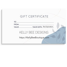 Load image into Gallery viewer, Kelly Bee Recovery Gift Card