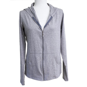 Mastectomy Recovery Hoodie with Surgical Drain Pockets Lightweight
