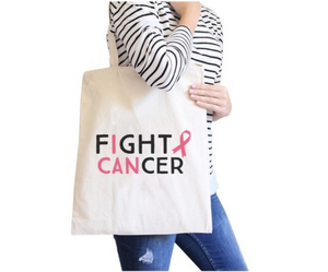I Can Fight Cancer Canvas Bag